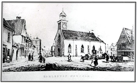 Harleston_Market place_1820