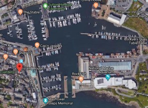 The Island House_Plymouth_Satelite map_a s