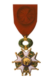 Lockyer_HF_Officier medal of the French Légion d'honneur
